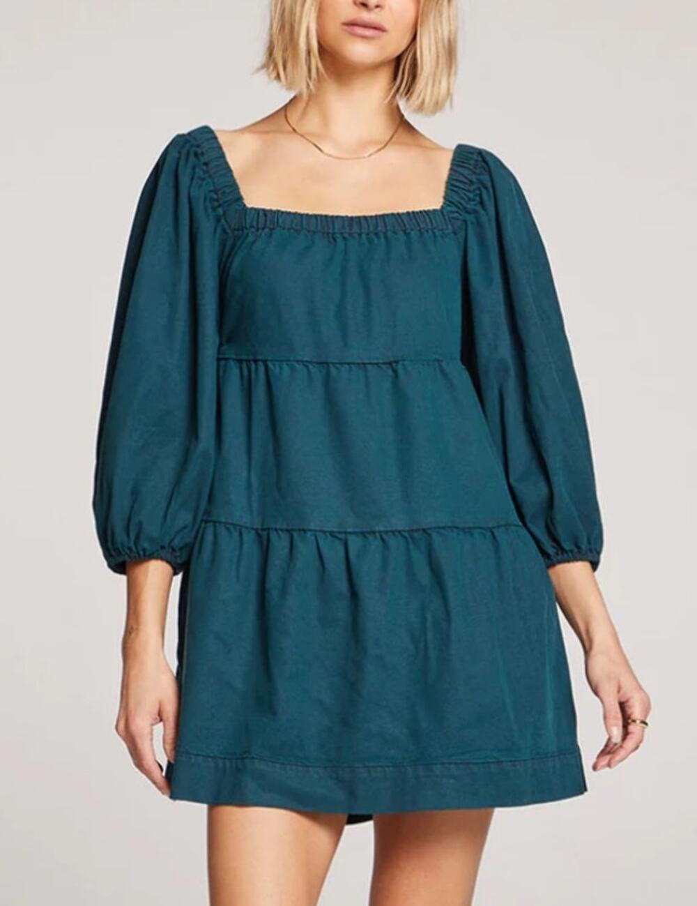 102 NWT Saltwater Luxe Laura Mini Dress | Color Green | Size Small